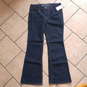 NWT Old Navy Rock Star Dark Wash Boot Cut Jeans